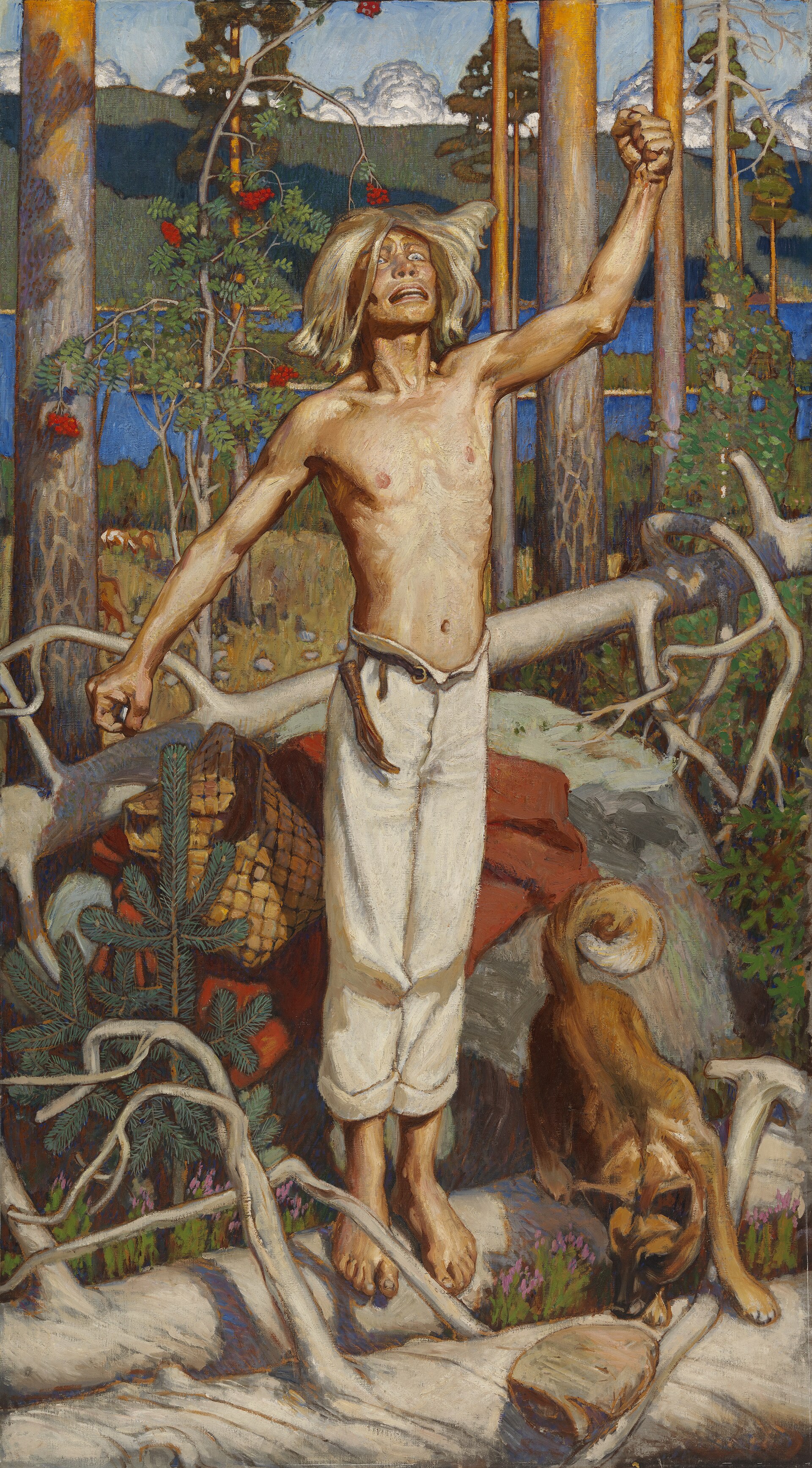 Kullervo’s Curse — Akseli Gallen-Kallela, 1899