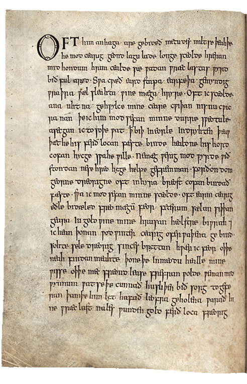 The Wanderer — Exeter Book